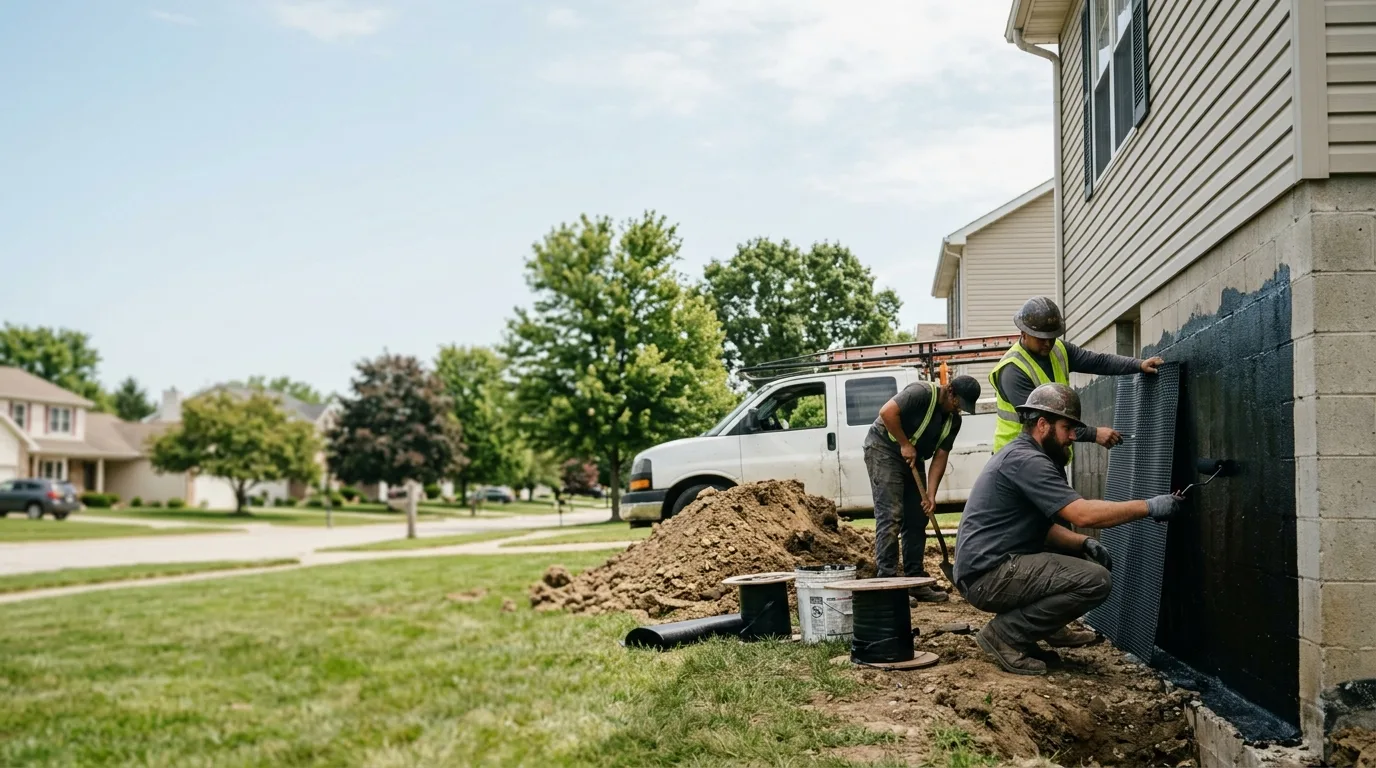 Basement Waterproofing in Woodlawn, IL near me